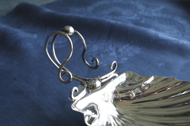 シェル型ソープディッシュ　mappinandwebb イギリス　アンティークストリュフ