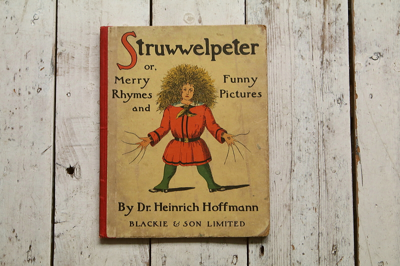 Struwwelpeter ドイツ　イギリス　もじゃもじゃペーター　アンティークストリュフ