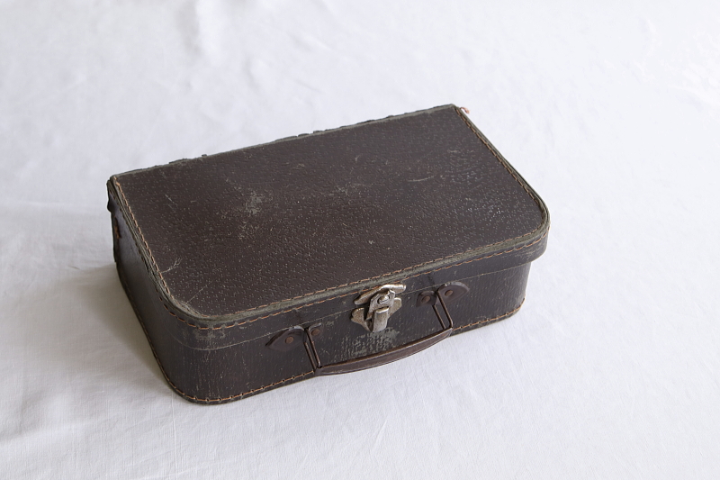 ペーパーミニトランク　イギリス アンティークストリュフ