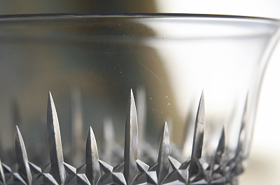 カットクリスタルシャンパングラス　thomas webb イギリス アンティークストリュフ