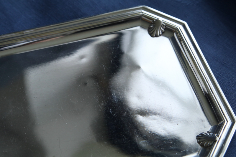 アカンサスのリキュールトレイ　フランス アンティークストリュフ