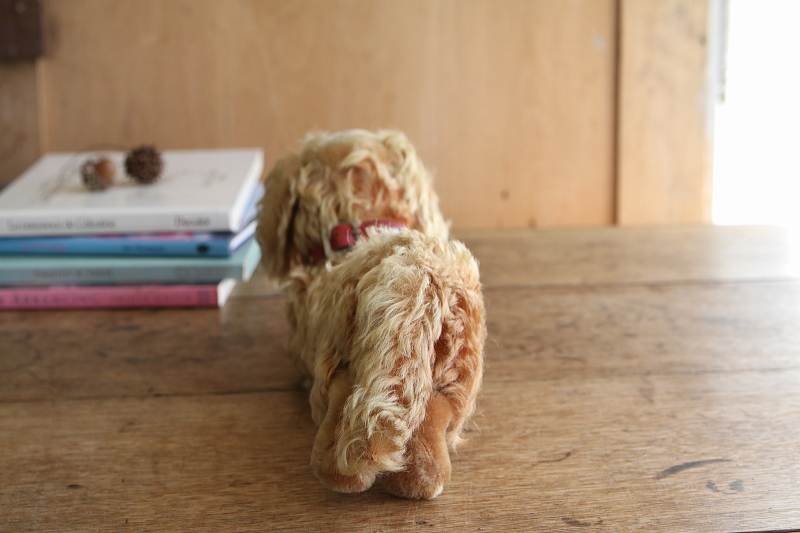 Steiffのダックスフンド　waldi ドイツ　アンティークストリュフ