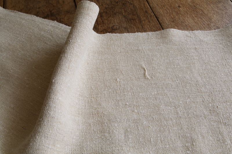 ホームスパンハンガリアンヘンプロール　ハンガリー　アンティークストリュフ