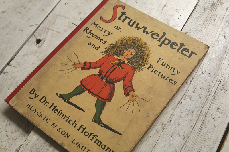 Struwwelpeter ドイツ　イギリス　もじゃもじゃペーター　アンティークストリュフ