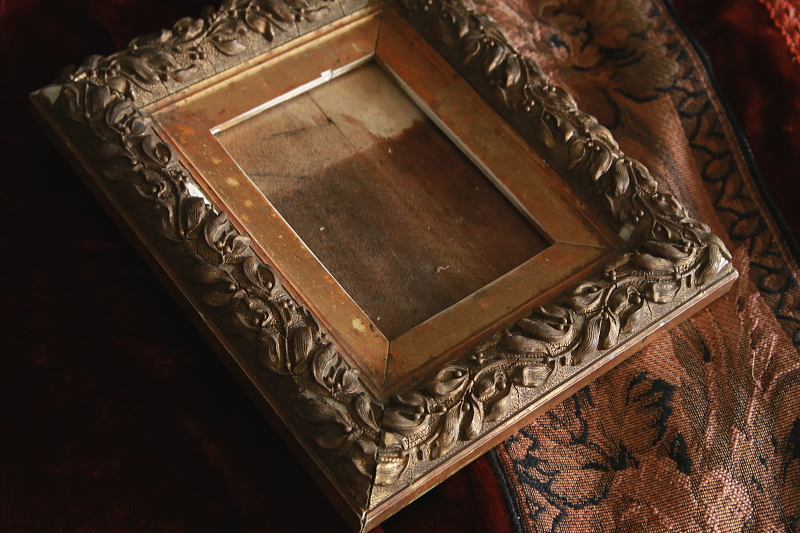 ヤドリギのモールディング　フランス　アンティークストリュフ