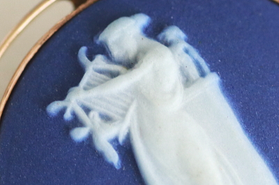 女神のジャスパーカメオブローチ　ウエッジウッド wedgwood イギリス　アンティークストリュフ