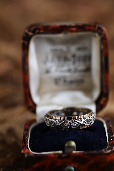 ゴールドアンドシルバー　コンビネーションエタニティリング　イギリス アンティークストリュフ 20251031