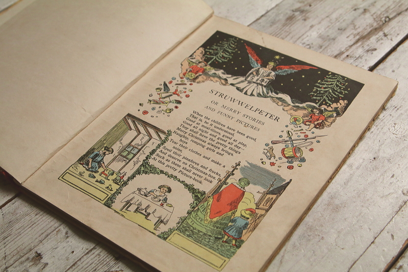 Struwwelpeter ドイツ　イギリス　もじゃもじゃペーター　アンティークストリュフ