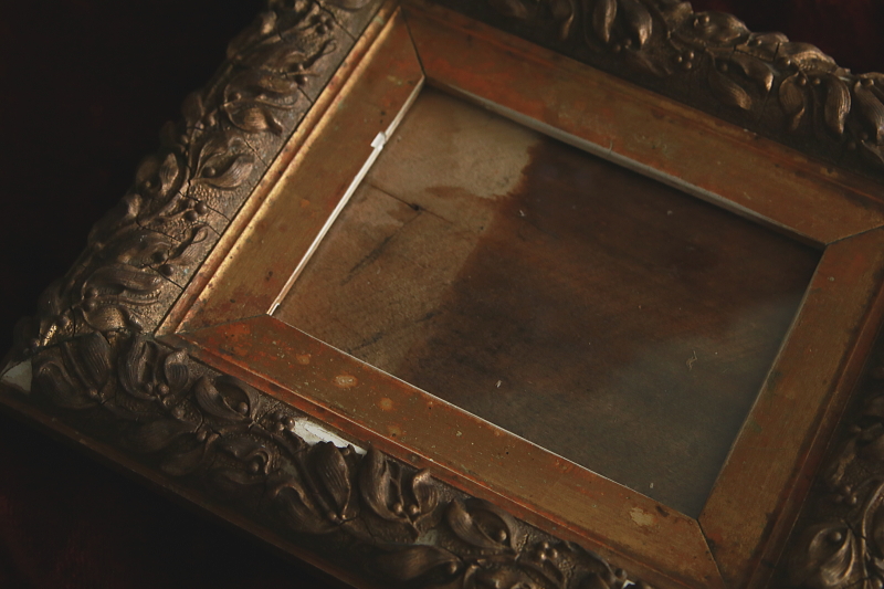 ヤドリギのモールディング　フランス　アンティークストリュフ