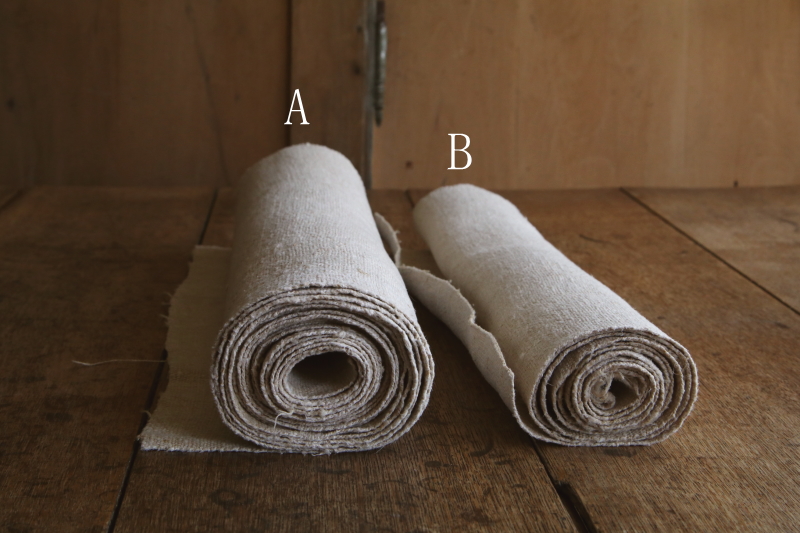 ホームスパンハンガリアンヘンプロール　ハンガリー　アンティークストリュフ