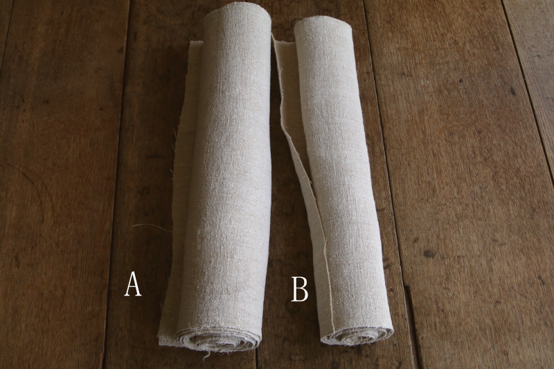 ホームスパンハンガリアンヘンプロール　ハンガリー　アンティークストリュフ