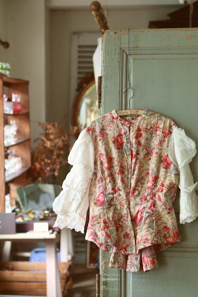 トワルドジュイのジャケット　フランス　アンティークストリュフ 20250429