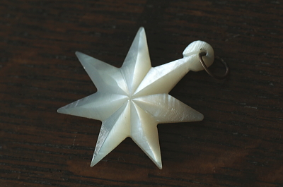 ベツレヘムパール　七芒星ペンダント　ベツレヘム　アンティークストリュフ