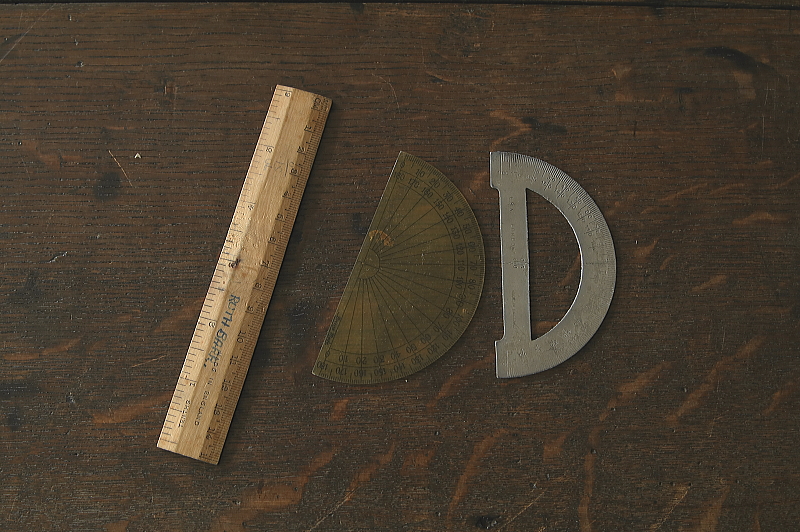 スチール算数筆箱　イギリス　アンティークストリュフ