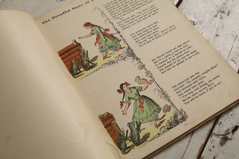 Struwwelpeter ドイツ　イギリス　もじゃもじゃペーター　アンティークストリュフ