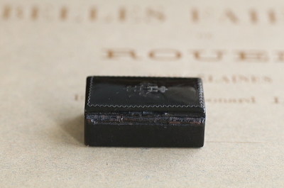 パピエマシェのスナッフボックス　イギリス　ヴィクトリアン アンティークストリュフ