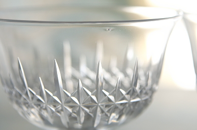 カットクリスタルシャンパングラス　thomas webb イギリス アンティークストリュフ