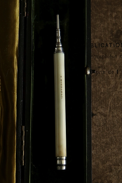 ヴィクトリアン　アイボリーペン&ペンシル　S.MORDAN イギリス アンティークストリュフ