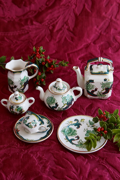 Mason's Chartrease　ミニチュア紅茶器　 アンティークストリュフ 20251205