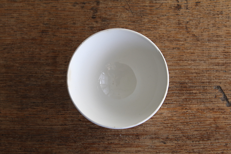 スポンジウェアのカフェオレボウル　葡萄　アンティークストリュフ