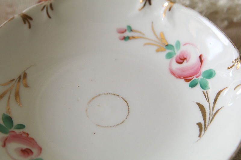 ウエディングスーベニール　コーヒーカップソーサー　vieux paris　アンティークストリュフ