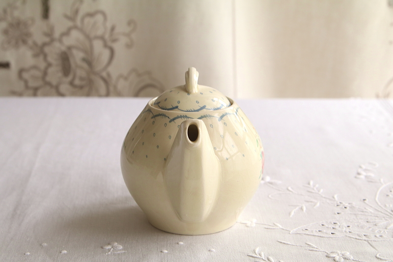 susie cooper スージークーパー　プランタン　ティーフォーツーポット　イギリス　アンティークストリュフ