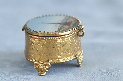 パリ万博のジュエリーボックス　フランス　アンティークストリュフ