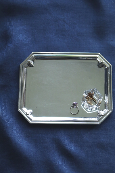 アカンサスのリキュールトレイ　フランス アンティークストリュフ 20250926