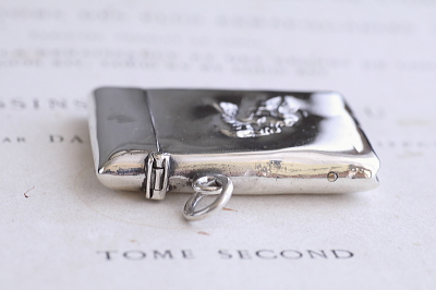 チェラブのシルバーヴェスタケース　ヴィクトリアン　イギリス　アンティークストリュフ