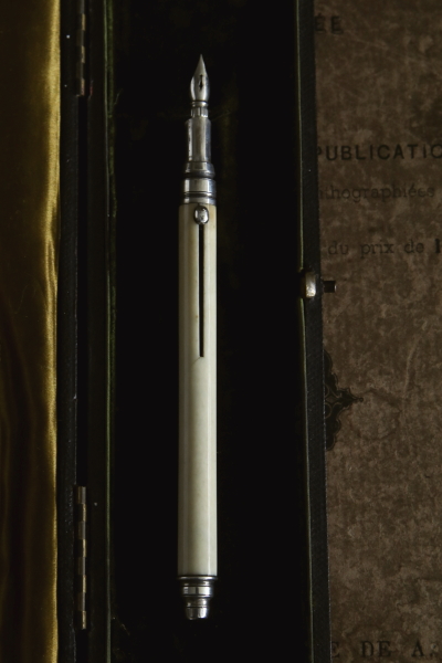 ヴィクトリアン　アイボリーペン&ペンシル　S.MORDAN イギリス アンティークストリュフ