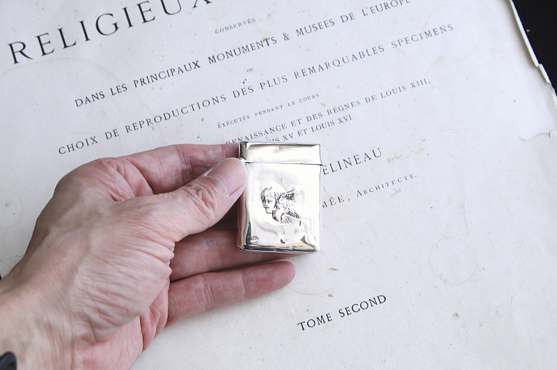 チェラブのシルバーヴェスタケース　ヴィクトリアン　イギリス　アンティークストリュフ