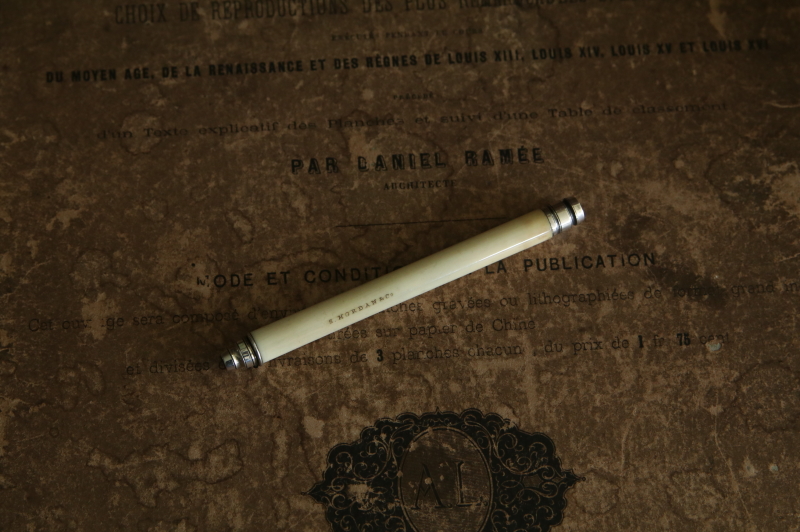 ヴィクトリアン　アイボリーペン&ペンシル　S.MORDAN イギリス アンティークストリュフ