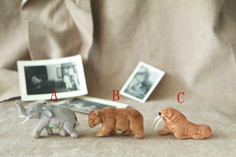 MaxCarlの動物シリーズ　ドイツ　アンティークストリュフ