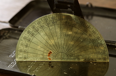 スチール算数筆箱　イギリス　アンティークストリュフ