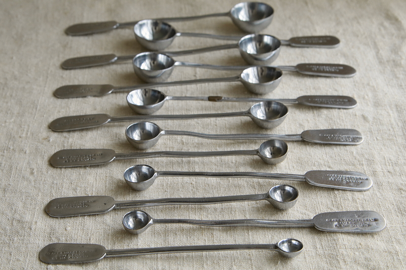 シードメジャースプーン　blake and mackenzie イギリス アンティークストリュフ