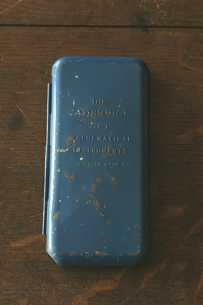 スチール算数筆箱　イギリス　アンティークストリュフ