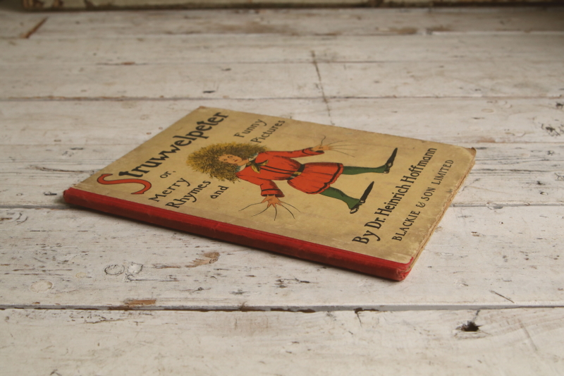 Struwwelpeter ドイツ　イギリス　もじゃもじゃペーター　アンティークストリュフ