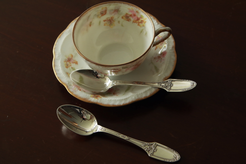 アンピールスタイルのティースプーン　BOULENGER　フランス　ブーランジェ　アンティークストリュフ