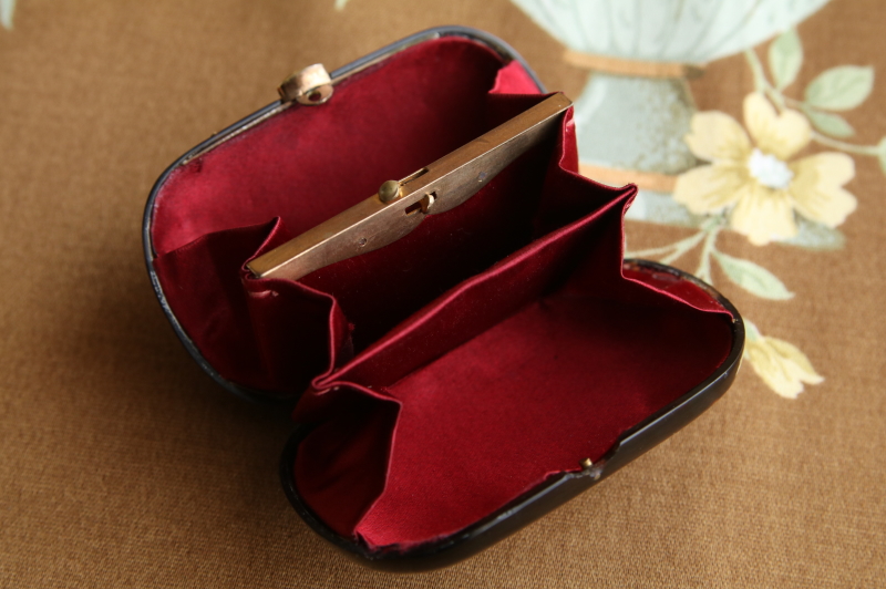 モノグラムのピクウェパース　フランス　べっ甲　アンティークストリュフ