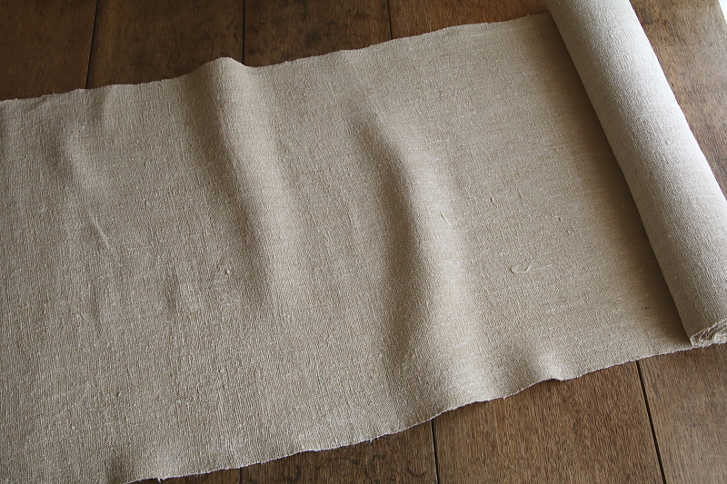 ホームスパンハンガリアンヘンプロール　ハンガリー　アンティークストリュフ