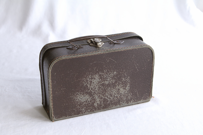 ペーパーミニトランク　イギリス アンティークストリュフ