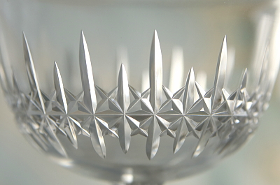 カットクリスタルシャンパングラス　thomas webb イギリス アンティークストリュフ