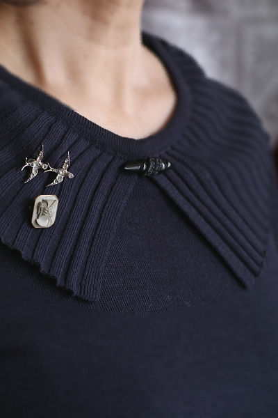 ヴィクトリアンジェットバーブローチ　アンティークジュエリー　ヴィンテージアクセサリー　イギリス　アンティークストリュフ 20251211