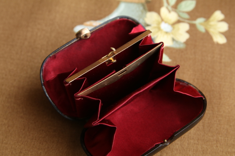 モノグラムのピクウェパース　フランス　べっ甲　アンティークストリュフ