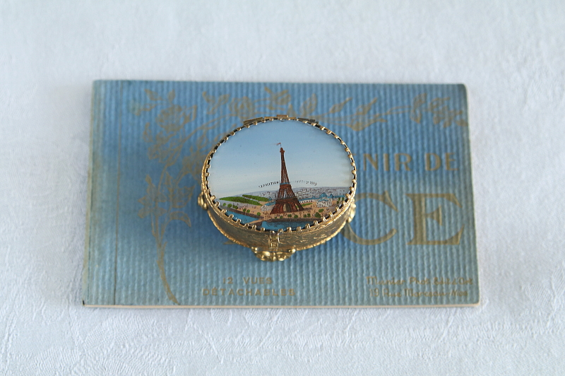 パリ万博のジュエリーボックス　フランス　アンティークストリュフ