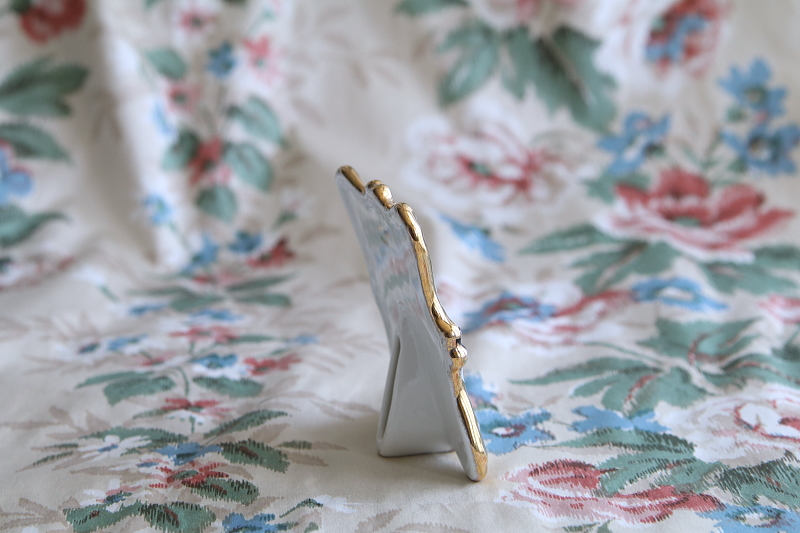 porcelaines de limoges ショップディスプレイサイン　JV Authentique フランス　アンティークストリュフ