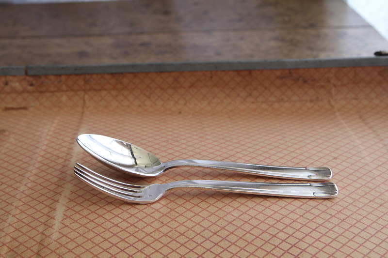 デコスタイル　ディナースプーンフォーク　フランス アンティークストリュフ