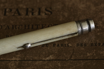 ヴィクトリアン　アイボリーペン&ペンシル　S.MORDAN イギリス アンティークストリュフ