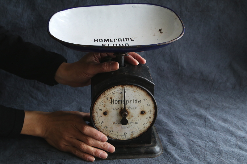 HOMEPRIDE　アドバタイジングスケール　SALTER イギリス アンティークストリュフ