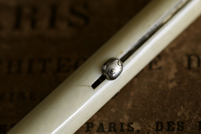 ヴィクトリアン　アイボリーペン&ペンシル　S.MORDAN イギリス アンティークストリュフ